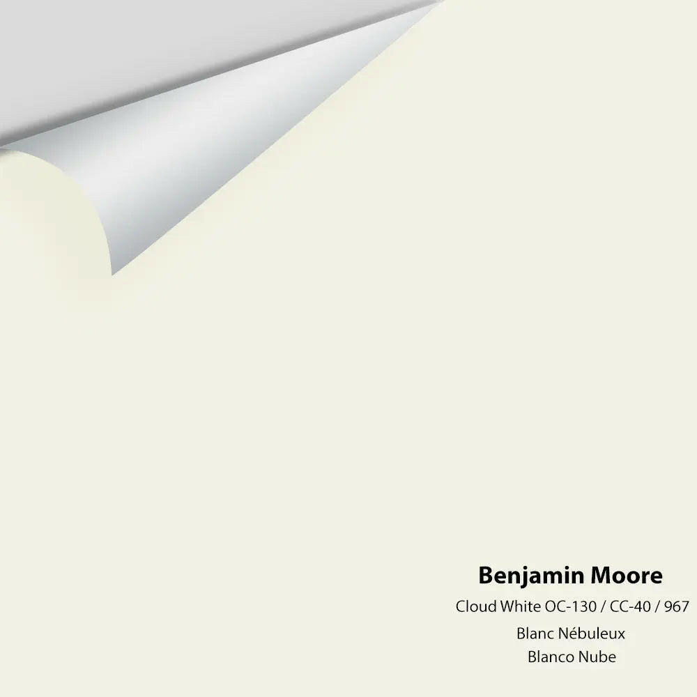 Benjamin Moore - Cloud White OC-130 / CC-40 / 967 Colour Sample