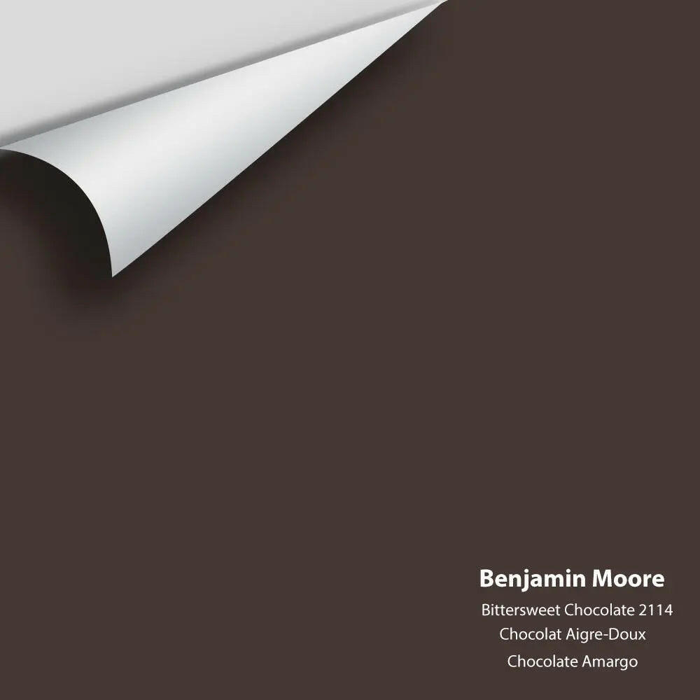 Benjamin Moore - Bittersweet Chocolate 2114-10 Colour Sample Colour Sample