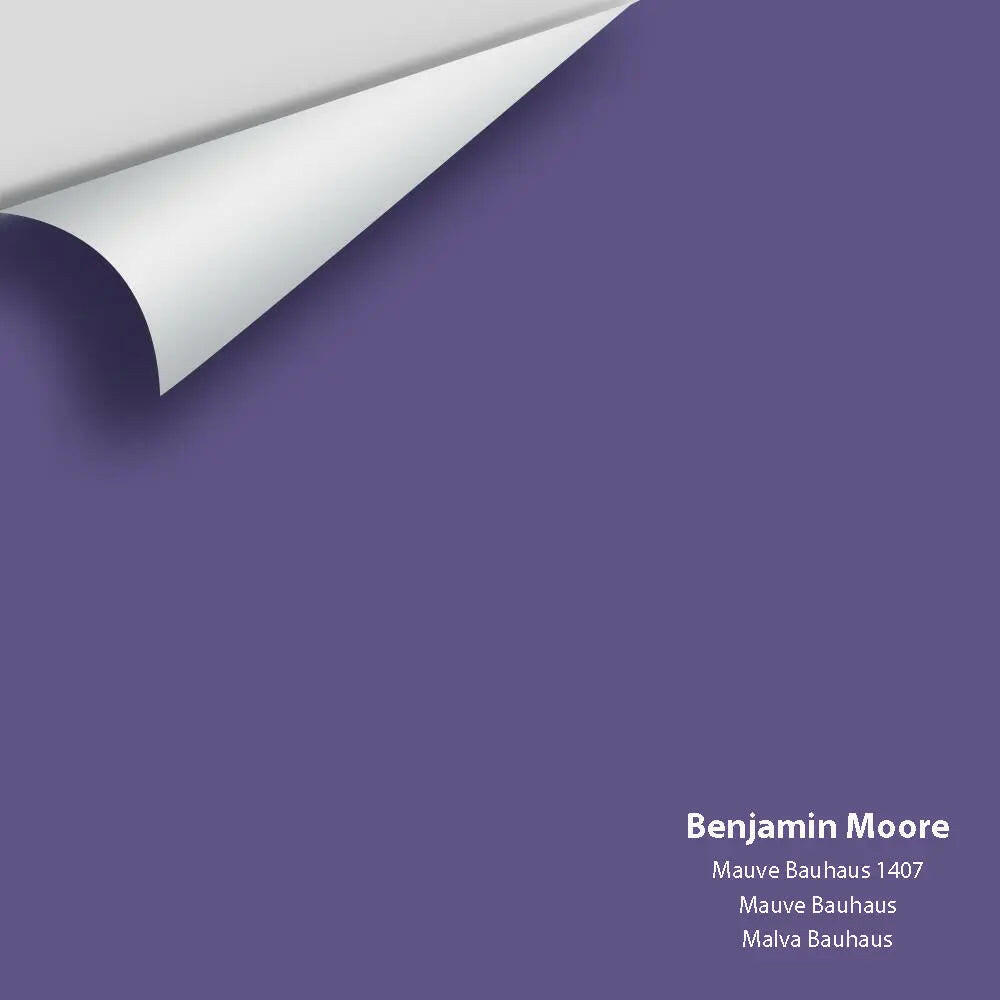 Benjamin Moore - Mauve Bauhaus 1407 Colour Sample