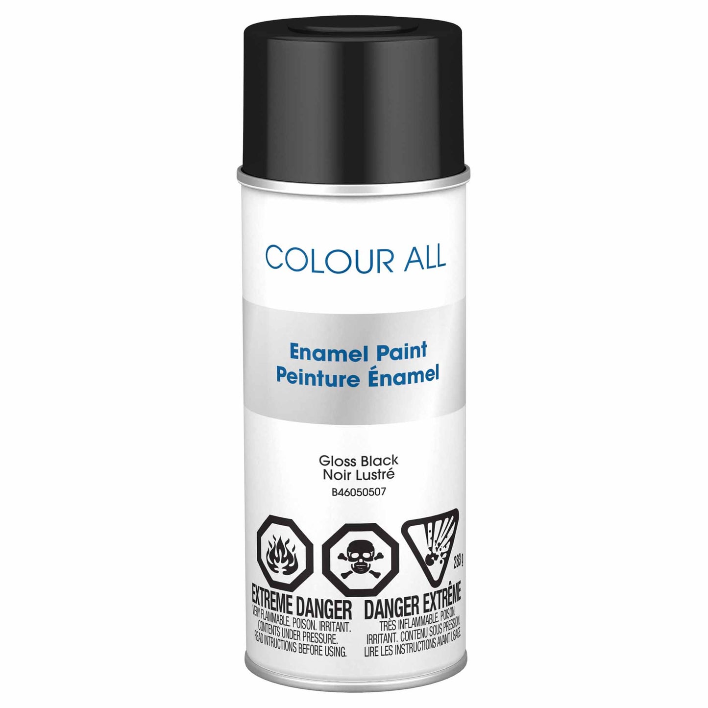 Krylon Colour All 283 g Oil-based Aerosol Spray Paint - Gloss Black