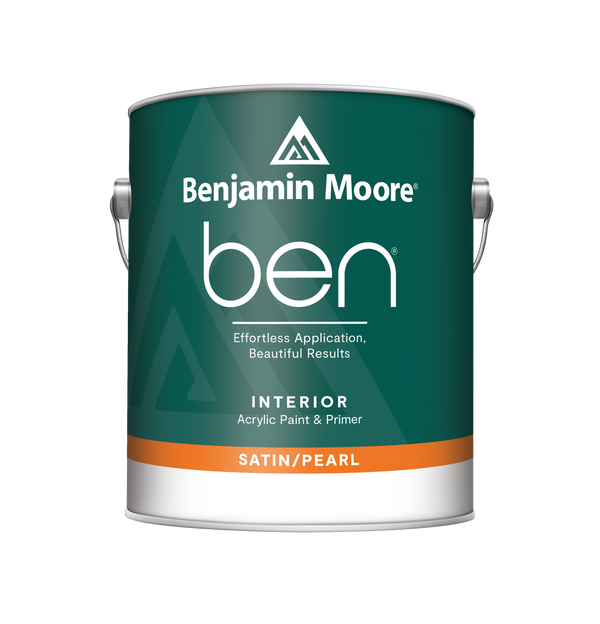 ben Waterborne Interior Paint- Satin/Pearl 628