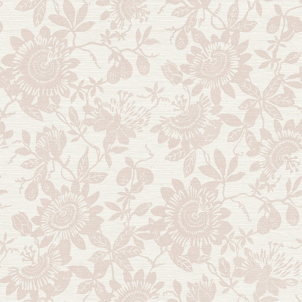 Helen Mauve Floral Trail Wallpaper