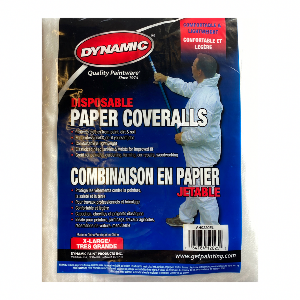Dynamic Disposable Paper Coveralls The Painter's Place