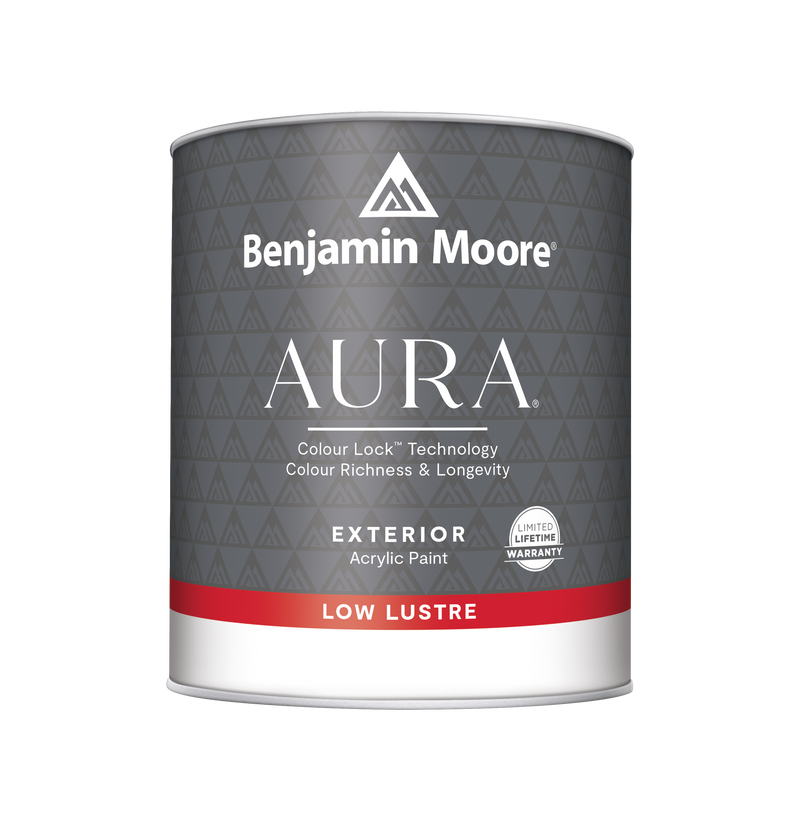 Aura Waterborne Exterior Paint - Low Lustre Finish 634