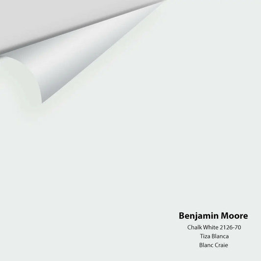 Benjamin Moore - Chalk White 2126-70 Colour Sample