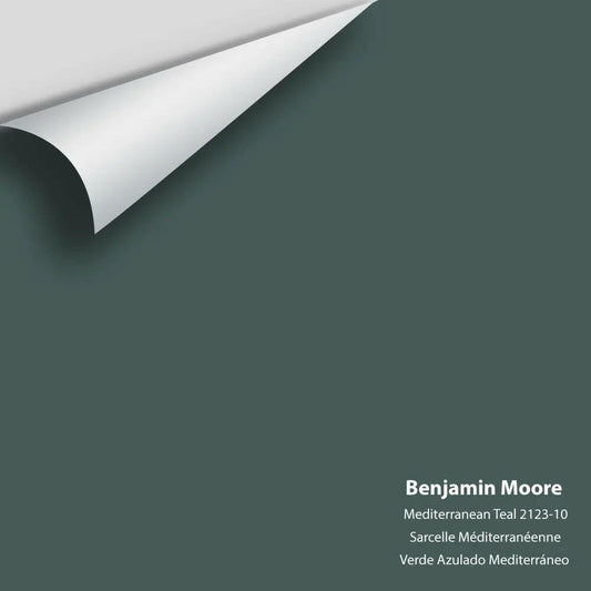 Big Paint Chip - Mediterranean Teal 2123-10