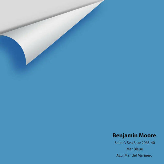 Big Paint Chip - Sailor's Sea Blue 2063-40