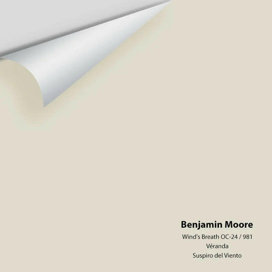 Benjamin Moore - Wind's Breath 981 / OC-24 Colour Sample