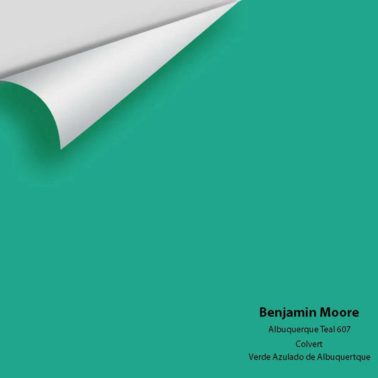 Big Paint Chip - Albuquerque Teal 607