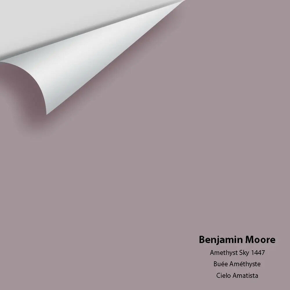 Benjamin Moore - Amethyst Sky 1447 Colour Sample