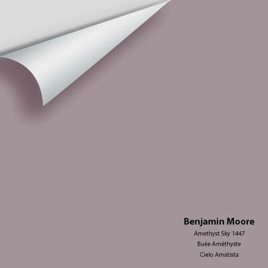 Benjamin Moore - Amethyst Sky 1447 Colour Sample