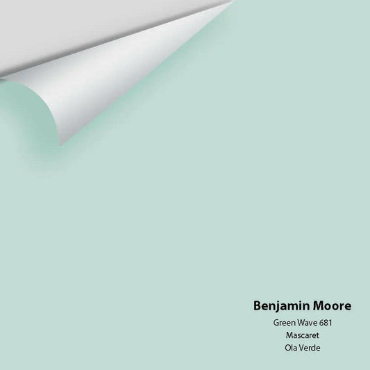 Big Paint Chip - Green Wave 681