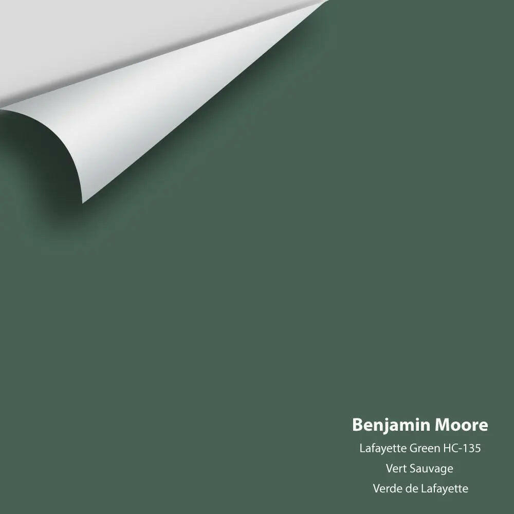 Benjamin Moore - Lafayette Green HC-135 Colour Sample