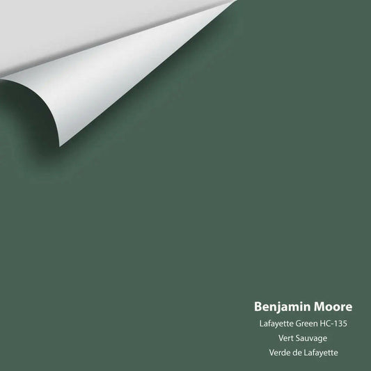 Benjamin Moore - Lafayette Green HC-135 Colour Sample