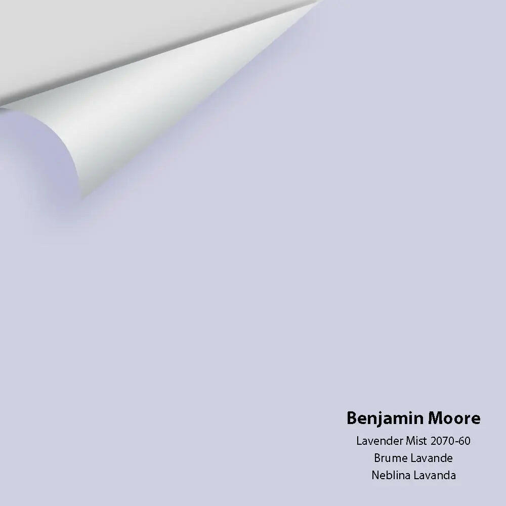 Benjamin Moore - Lavender Mist 2070-60 Colour Sample