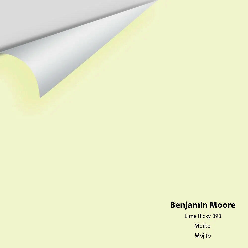 Benjamin Moore - Lime Ricky 393 Colour Sample