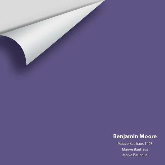 Benjamin Moore - Mauve Bauhaus 1407 Colour Sample