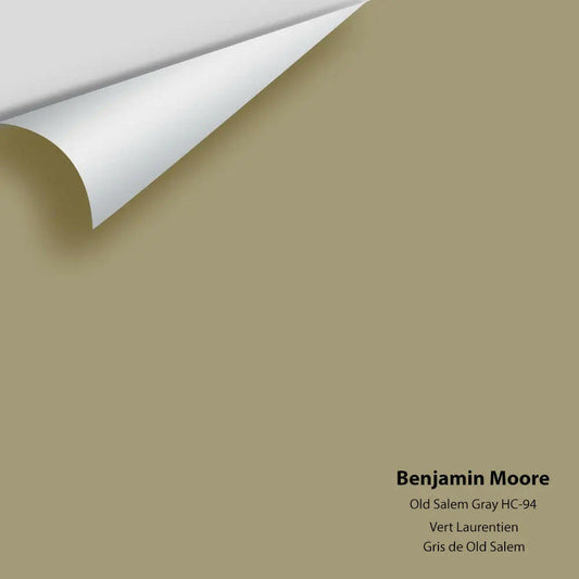 Benjamin Moore - Old Salem Gray HC-94 Color Sample