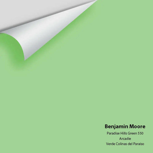 Big Paint Chip - Paradise Hills Green 550