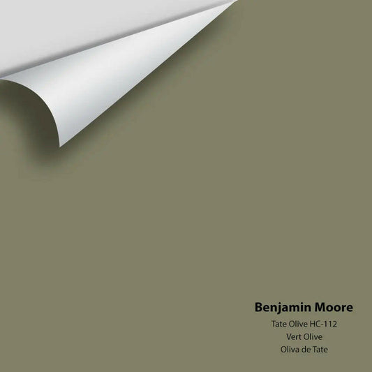 Benjamin Moore - Tate Olive HC-112 Colour Sample