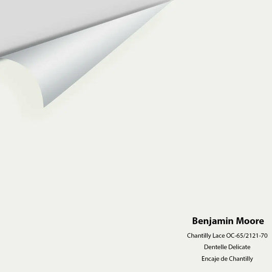 Benjamin Moore - Chantilly Lace 2121-70 / OC-65 Colour Sample