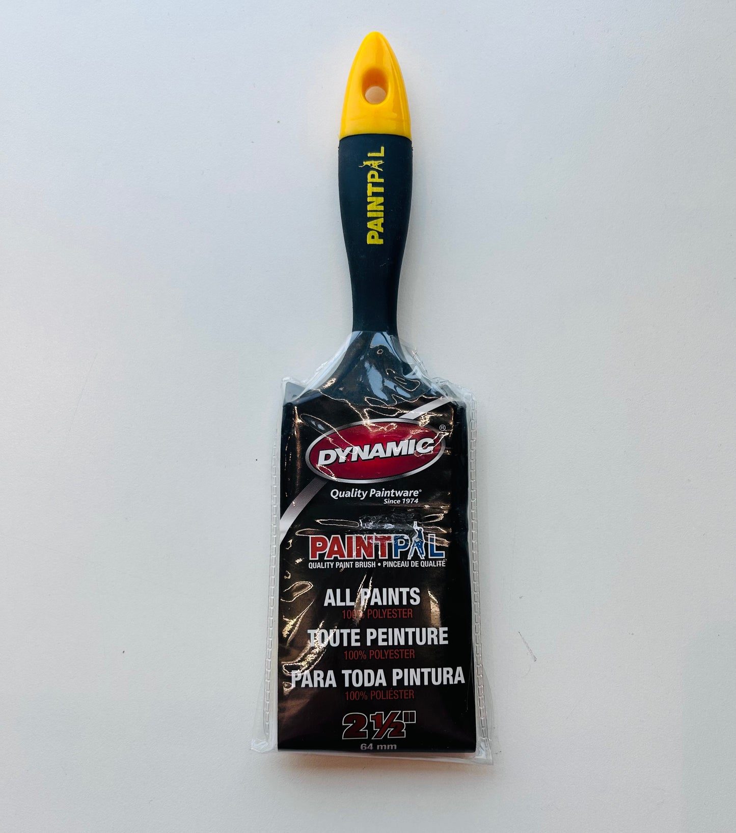 Dynamic Paint Pal 100% Polyester All Paints Brush 2.5"