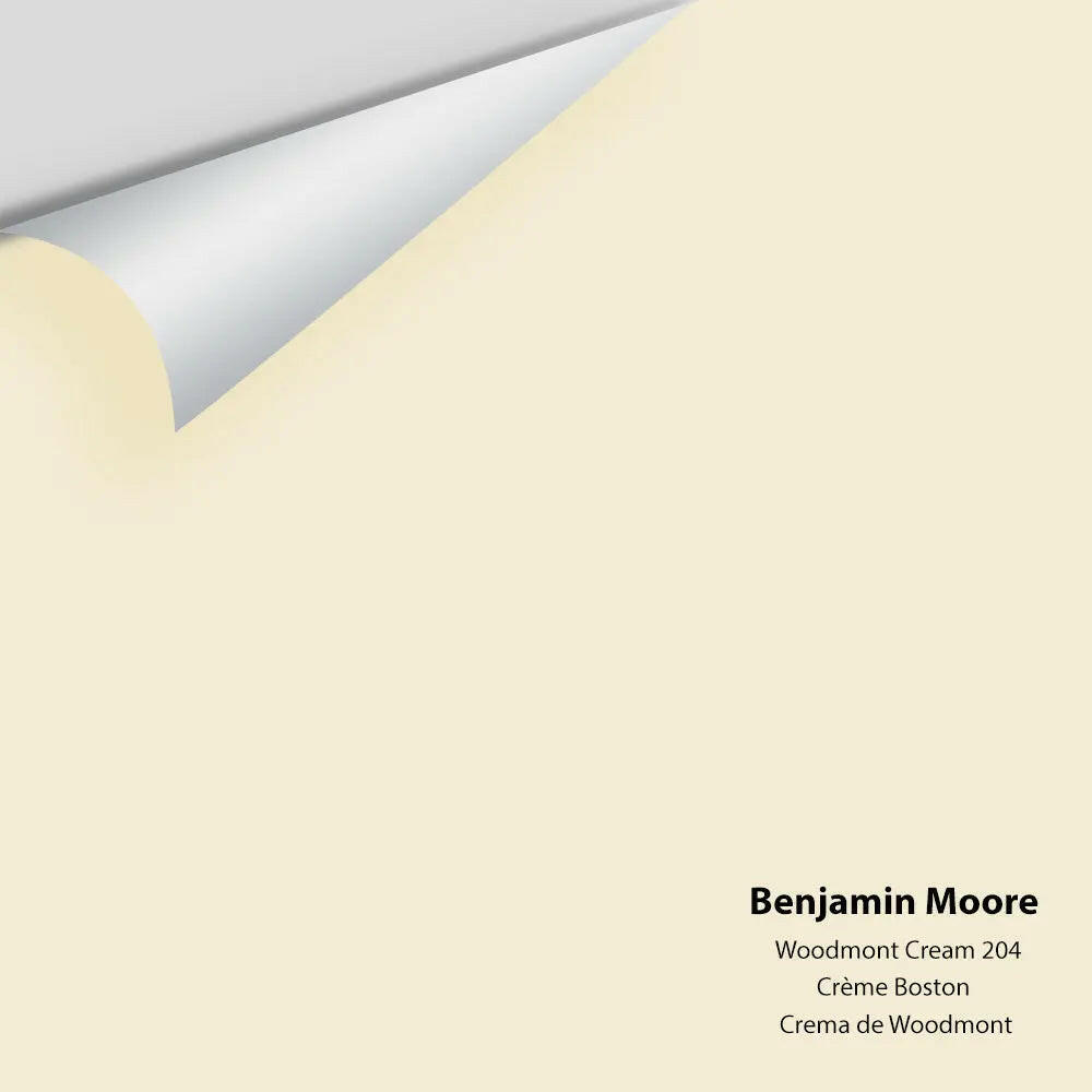 Benjamin Moore - Woodmont Cream 204 Colour Sample