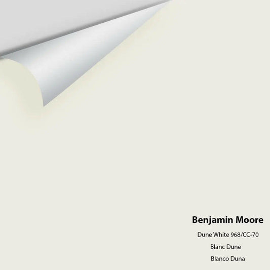 Benjamin Moore - Dune White 968 / CC-70 Colour Sample