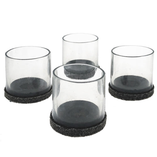 Flexi-Felt® Clear - 1" - 1 1/4" Round