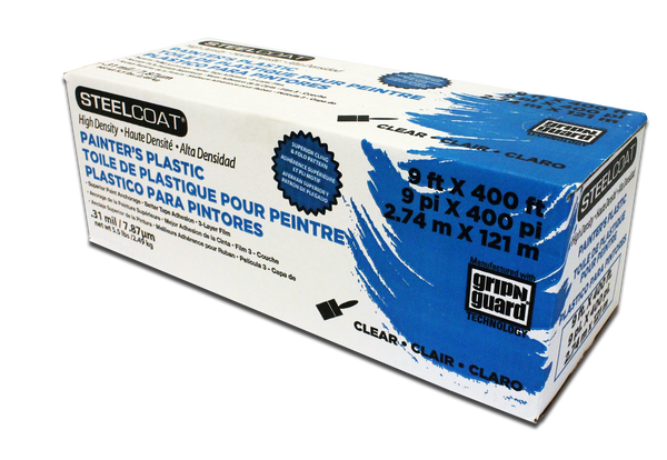 Steelcoat High Density Painter's Plastic