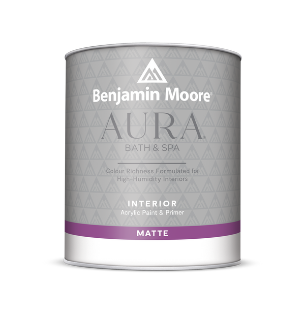 Aura Bath & Spa Waterborne Interior Paint - Matte Finish 532