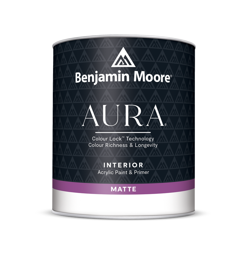 Aura Waterborne Interior Paint - Matte Finish 522