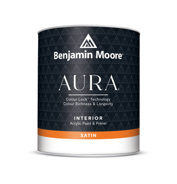 Aura Waterborne Interior Paint - Satin Finish 526