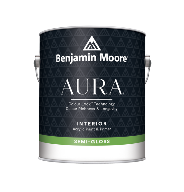 Aura Waterborne Interior Paint - Semi-Gloss Finish 528
