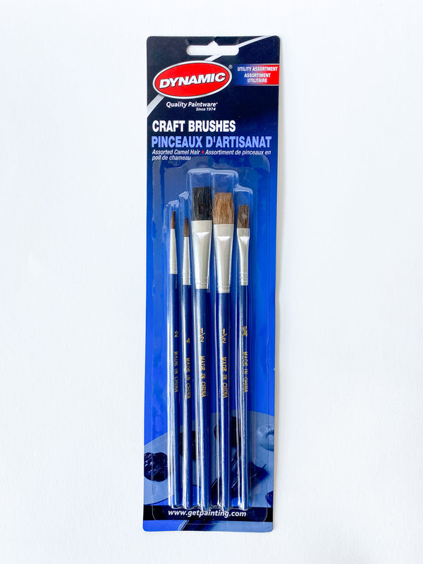Craft Brush - 5 Pack