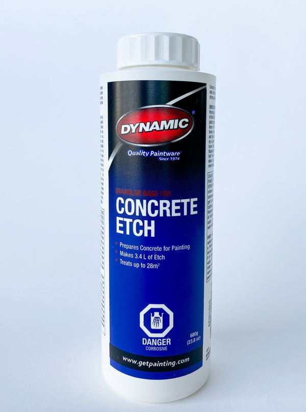 Dynamic Concrete Etch