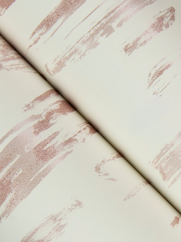 Dwell Pink Brushstrokes Wallpaper