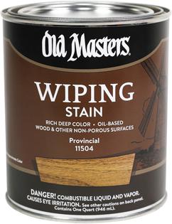 Old Masters Wiping Stain
