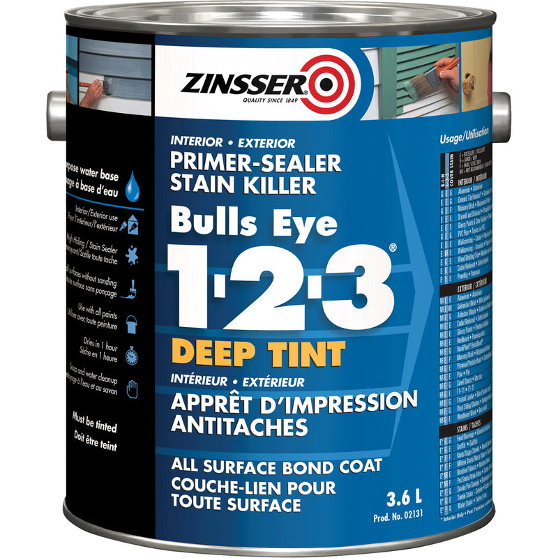 Zinsser 1-2-3 Water-Base Primer Deep Tint