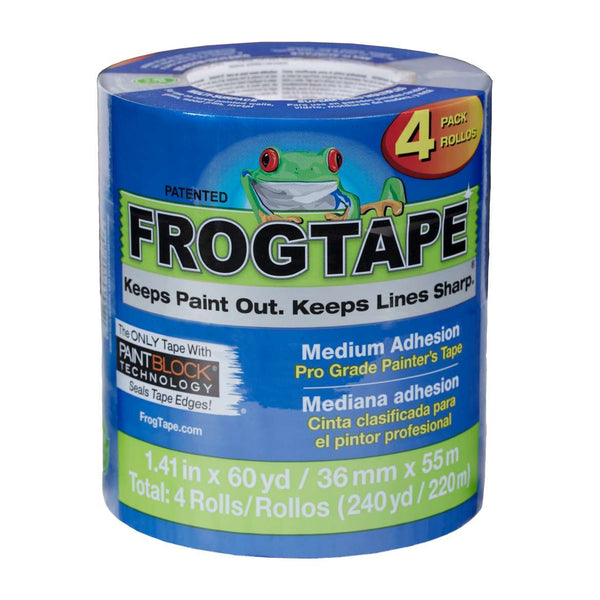 FrogTape Pro Grade Painter's Tape - 4 Pack